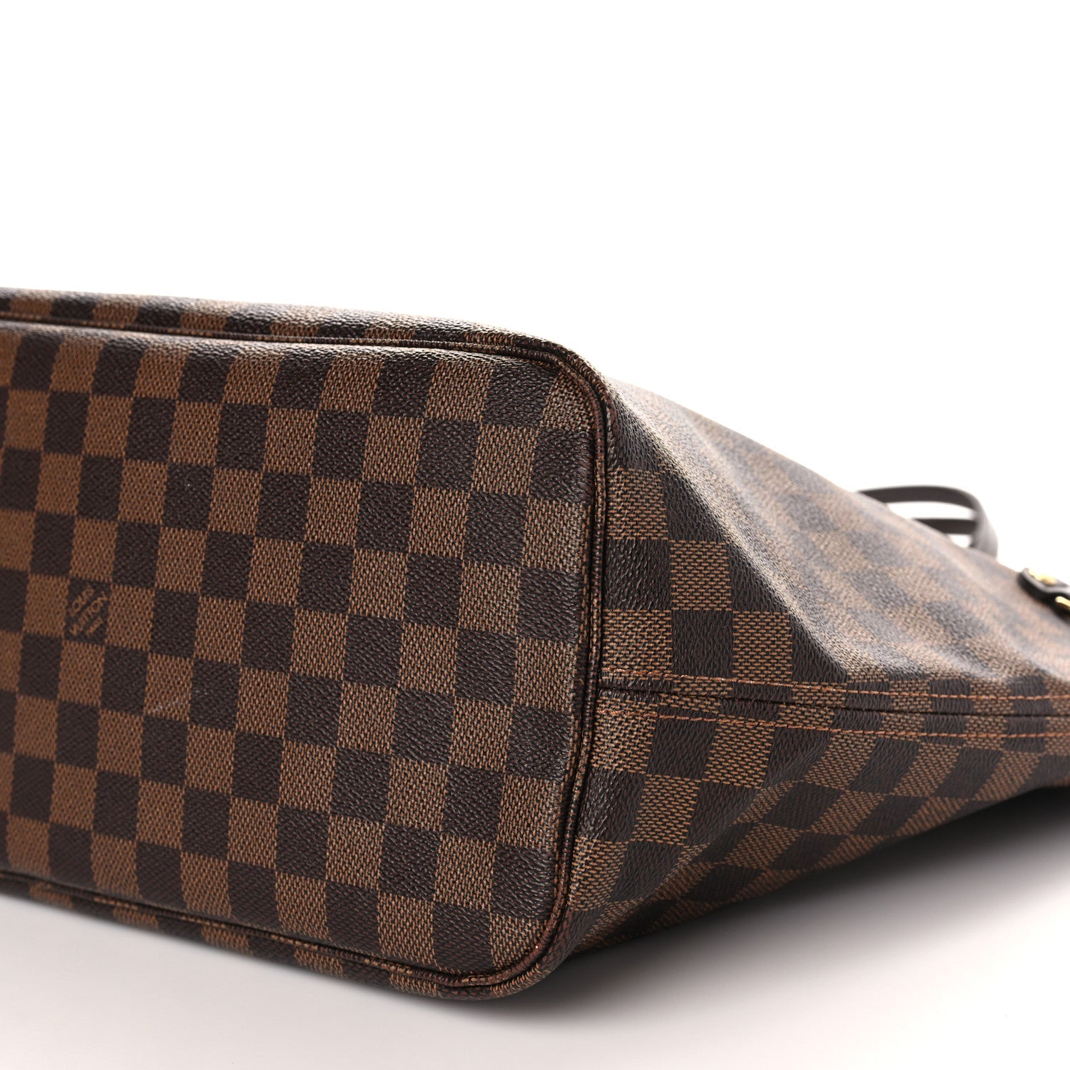 Louis Vuitton Damier Ebene Neo Neverfull MM Rose Ballerine 10 of 10