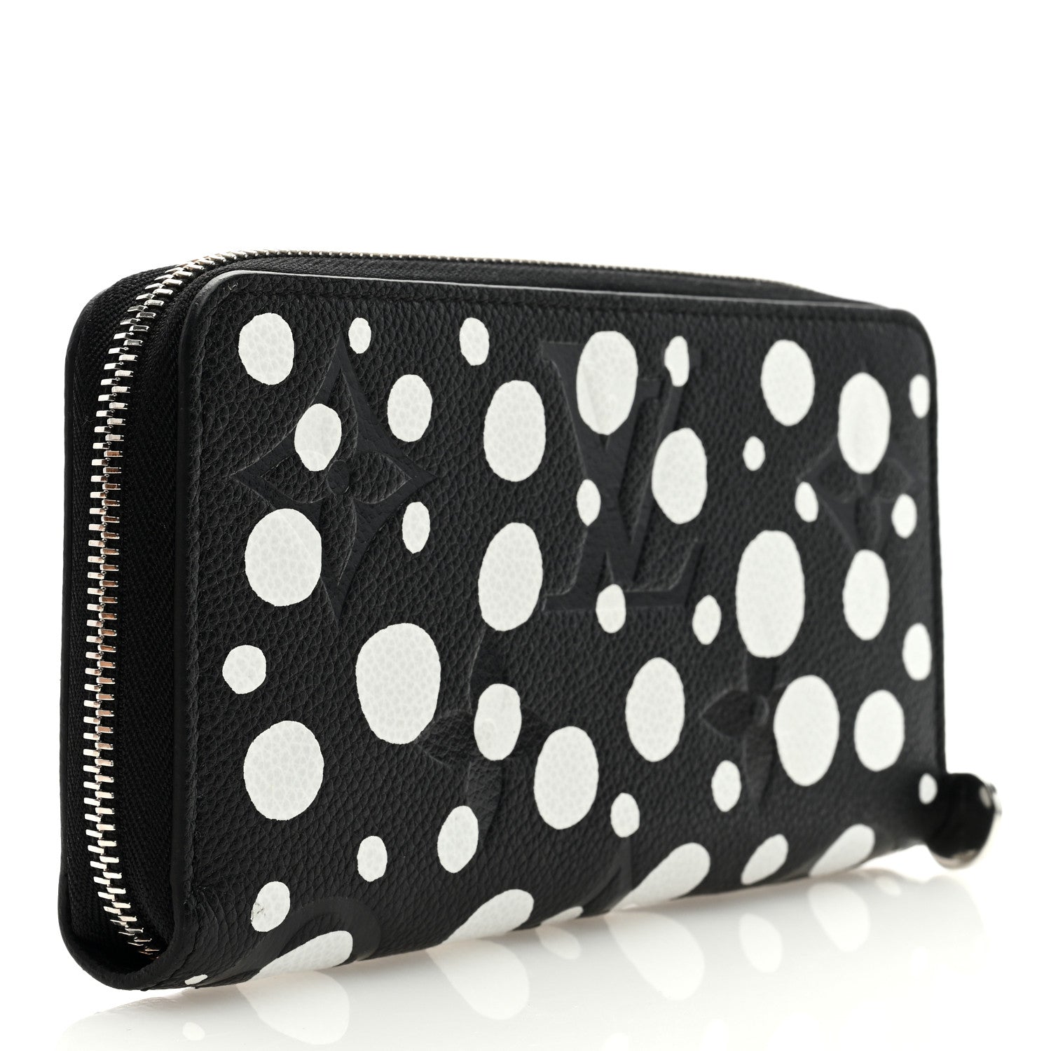 Louis Vuitton LV X YK Empreinte Zippy Wallet Black White 3 of 6