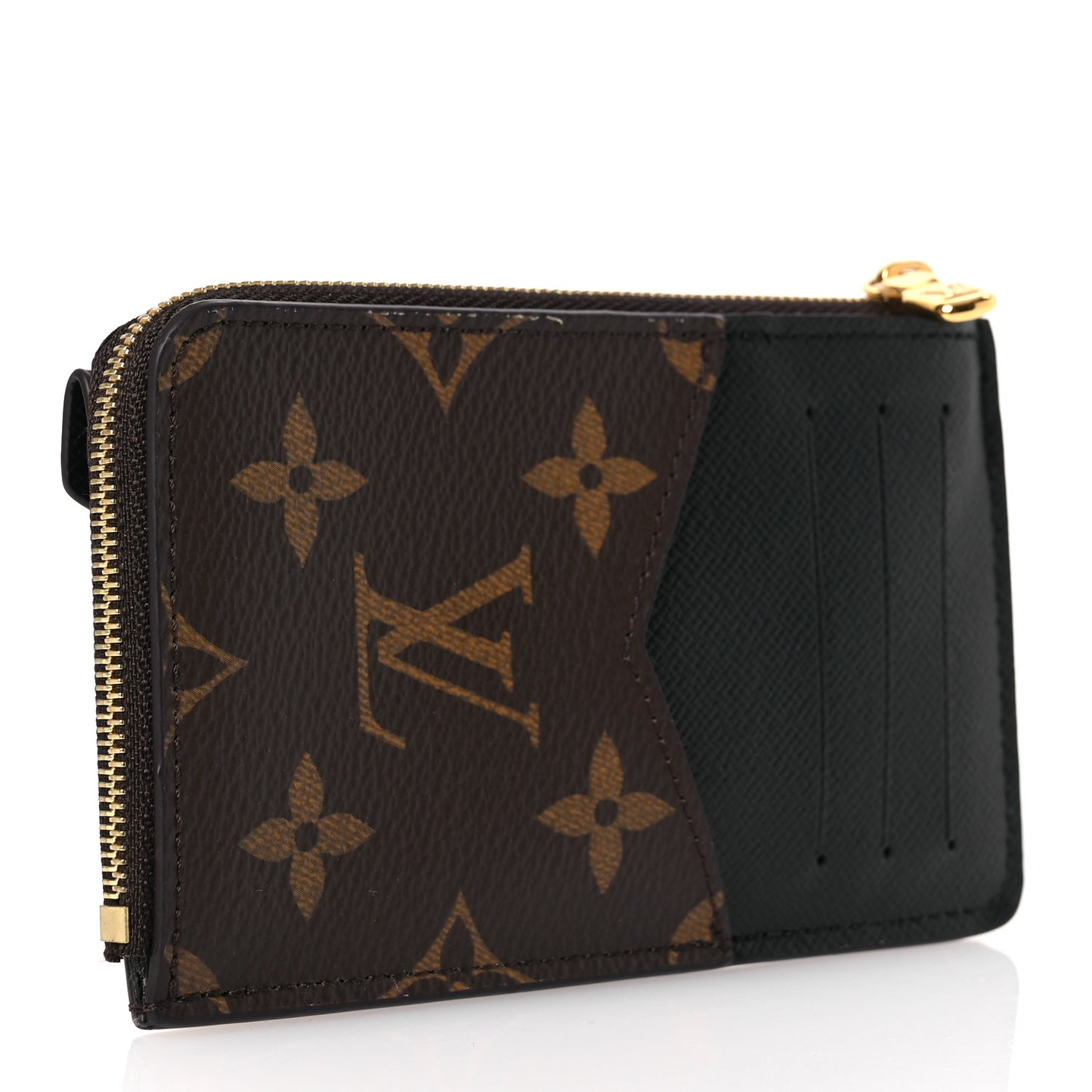 Monogram Recto Verso Card Holder Black