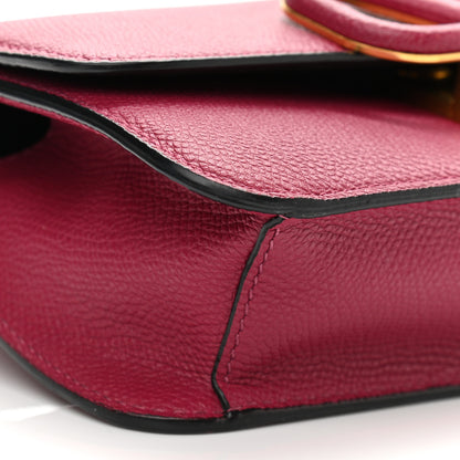 Valentino Garavani Grained Calfskin VSling Belt Bag Raspberry 8 of 12