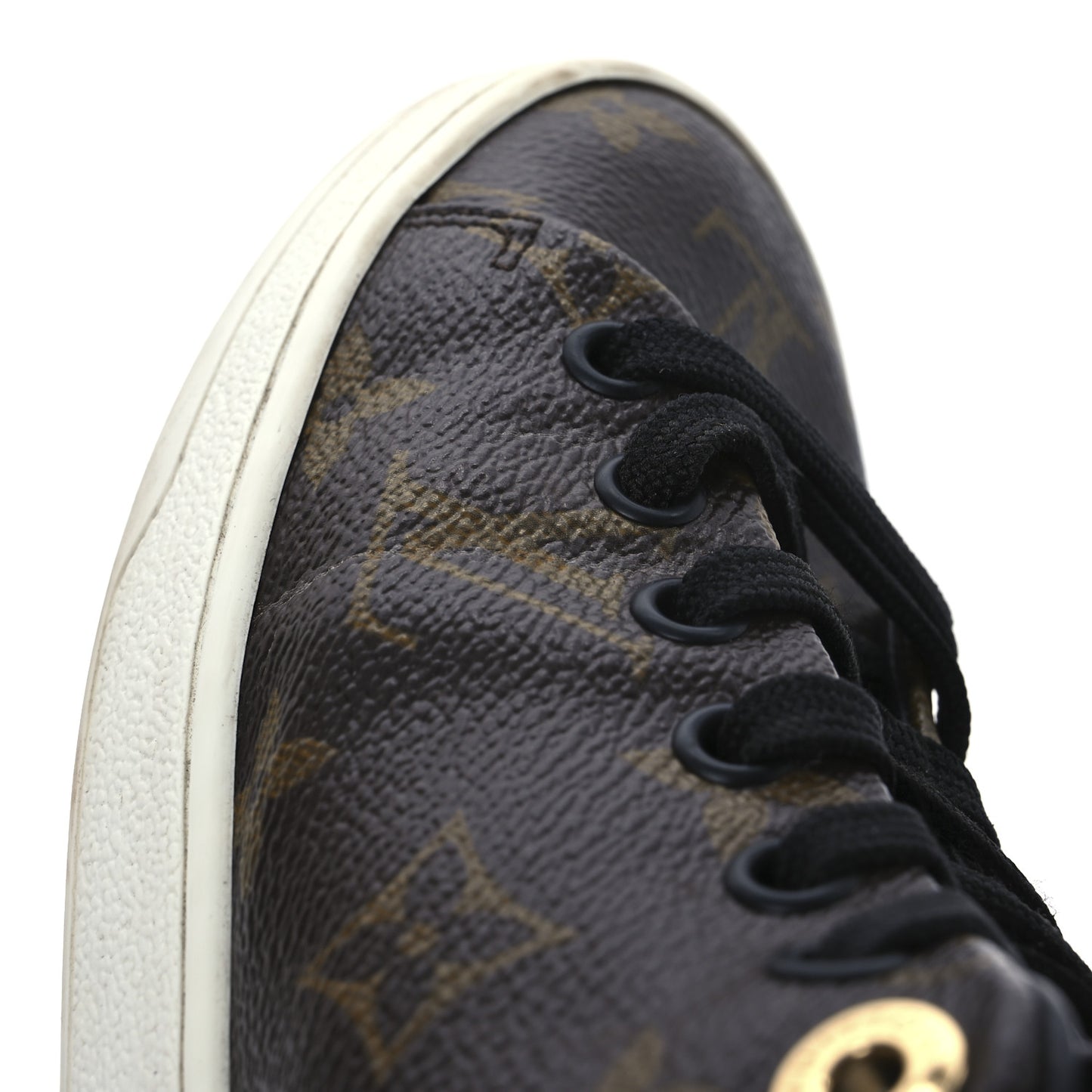 Patent Monogram Frontrow Sneakers 37.5