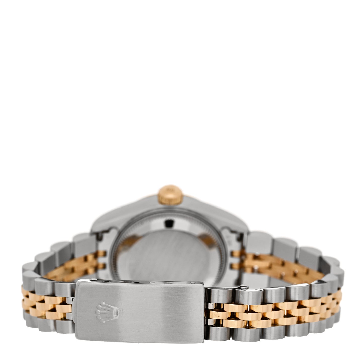Stainless Steel 18K Yellow Gold Diamond 26mm Oyster Perpetual Datejust Watch Champagne 69173