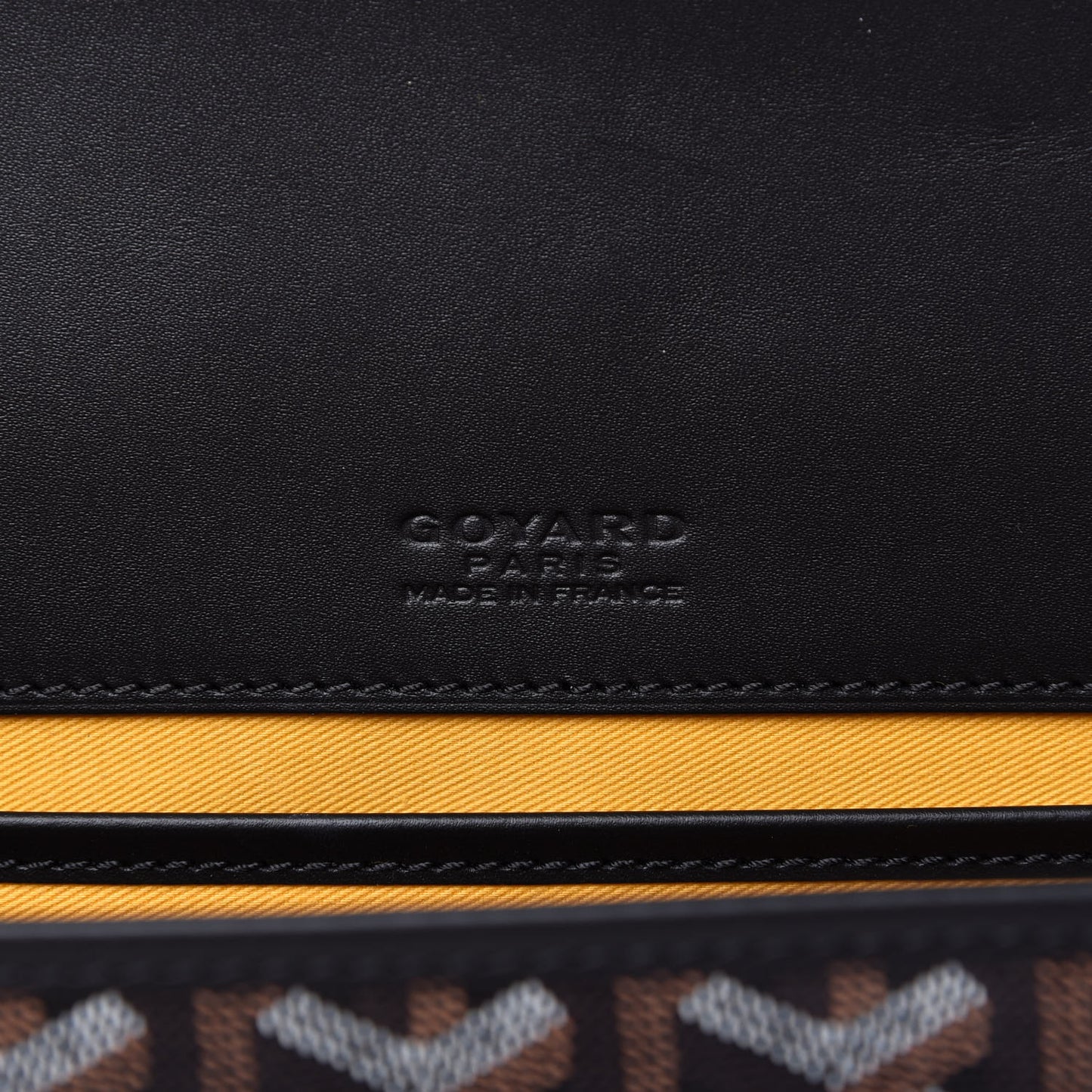 Goyardine Belvedere II MM Messenger Bag Black