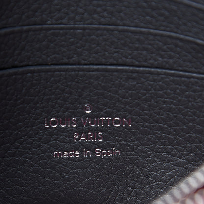 Louis Vuitton Soft Calfskin My Lockme Chain Pochette Lie De Vin Crème 5 of 6