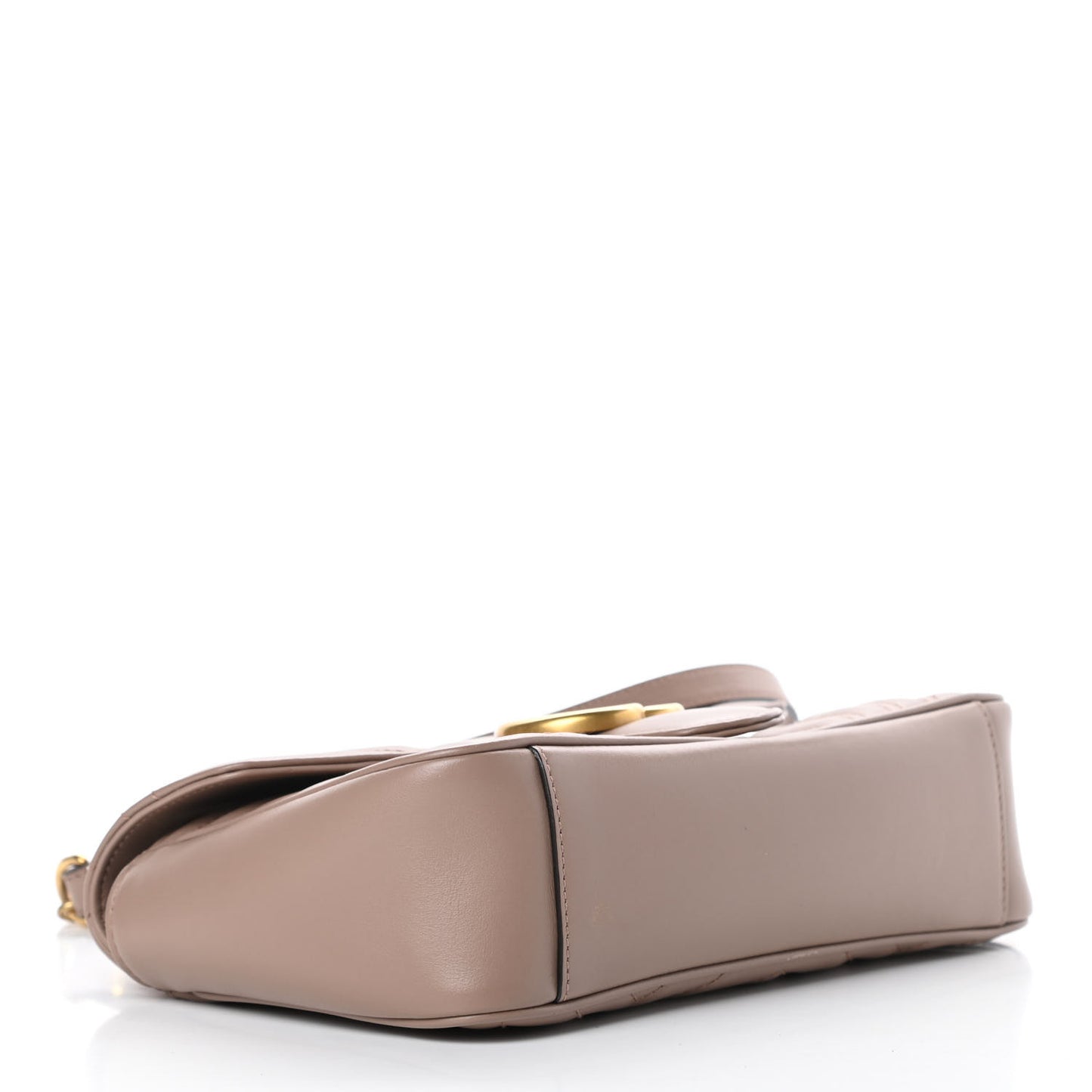 Calfskin Matelasse Small GG Marmont Shoulder Bag Porcelain Rose