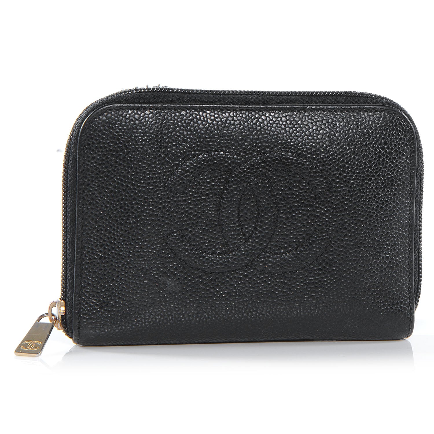Chanel Caviar Passport Wallet Black 1 of 10