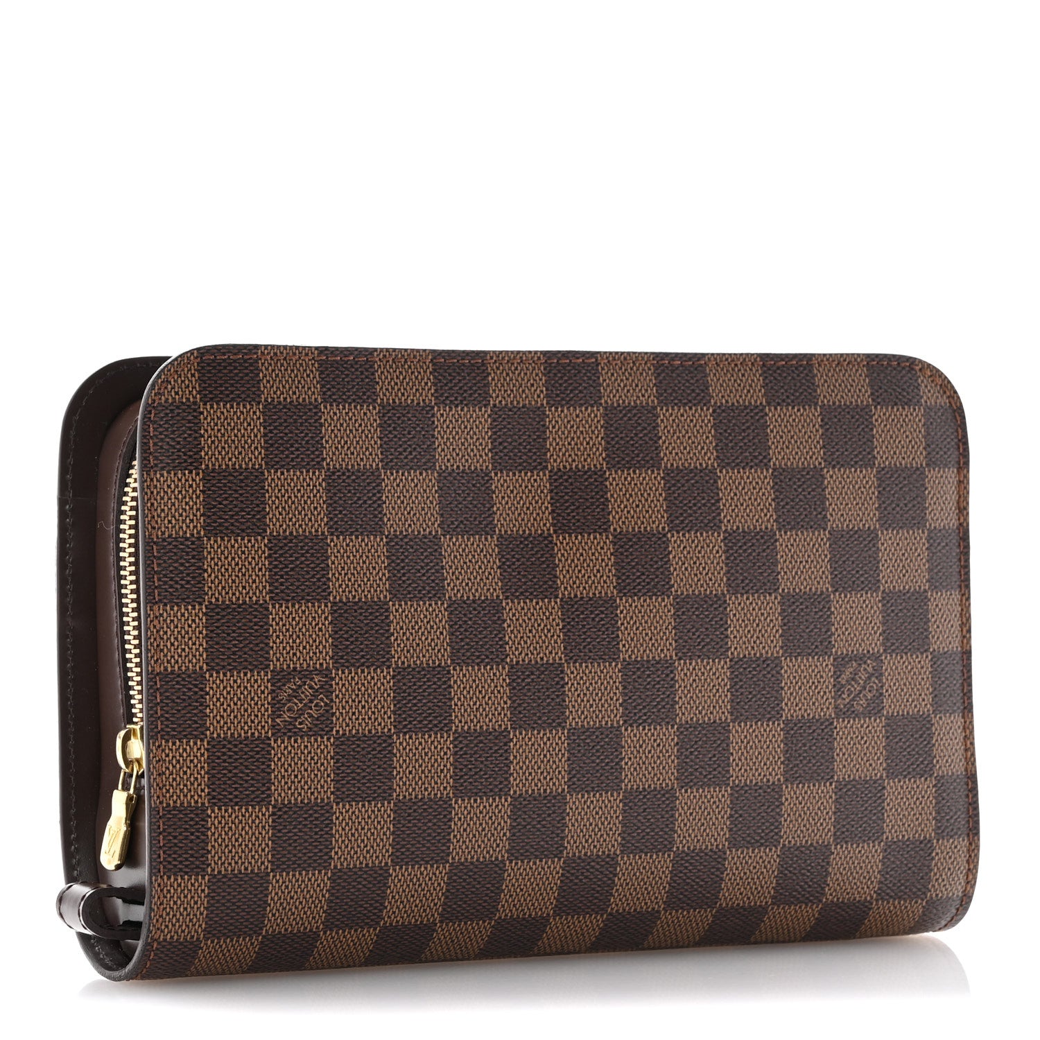 Louis Vuitton Damier Ebene Pochette Saint Louis Clutch 3 of 13