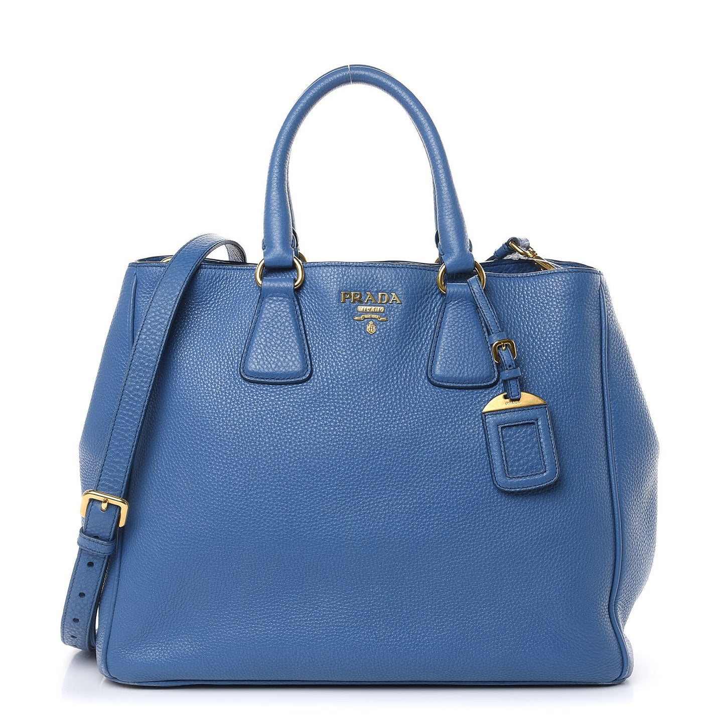 Vitello Daino Tote Cobalto