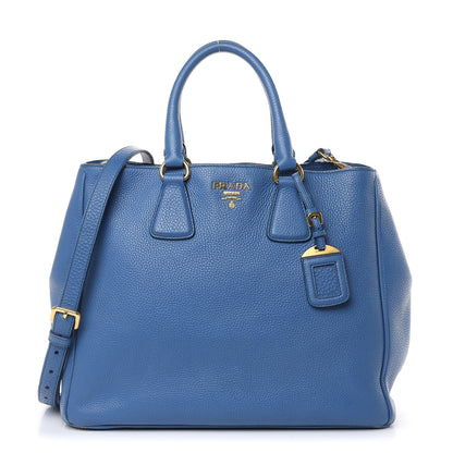 Prada Vitello Daino Tote Cobalto 1 of 21