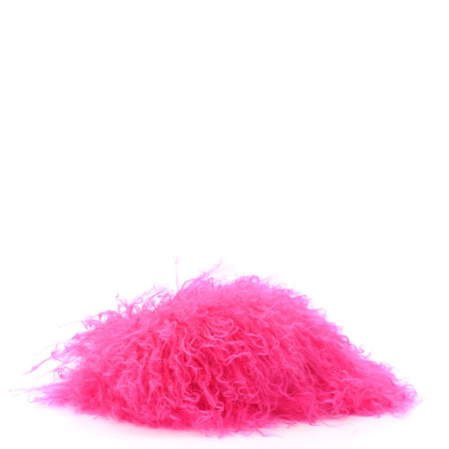 Saint Laurent Fur Mini Pac Pac Pouch On Chain Fuchsia 4 of 6