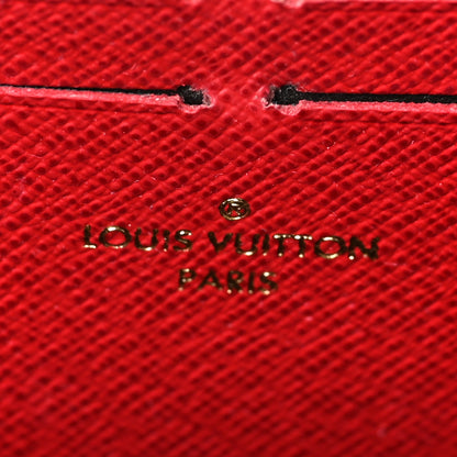 Louis Vuitton Damier Ebene Clemence Wallet Cherry 6 of 6