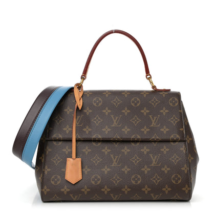 Louis Vuitton Monogram Cluny MM Blue Glacial 1 of 16