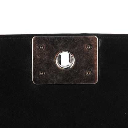 Chanel Lambskin Quilted Large Boy Flap Black 5 of 8