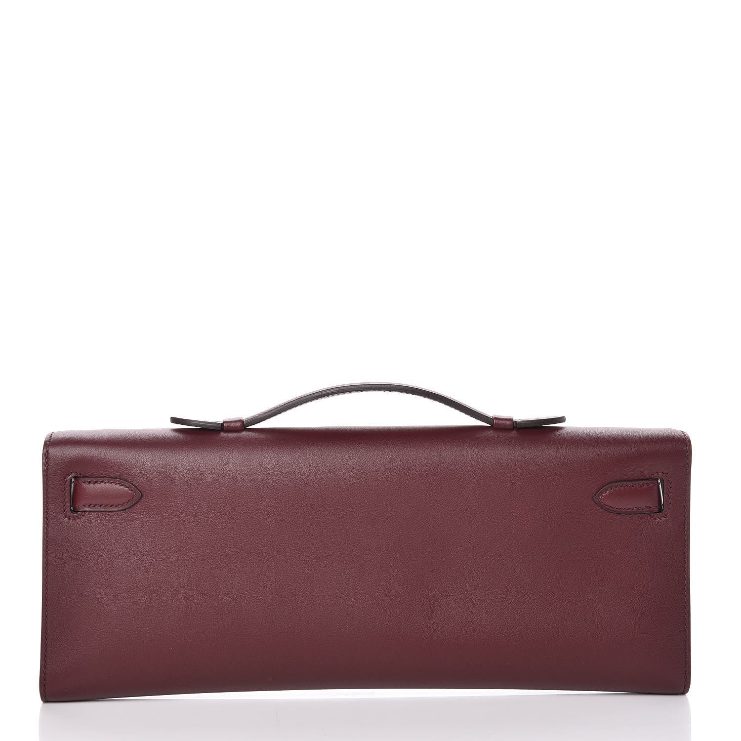 Hermes Swift Kelly Cut Clutch Pochette Bordeaux 4 of 27