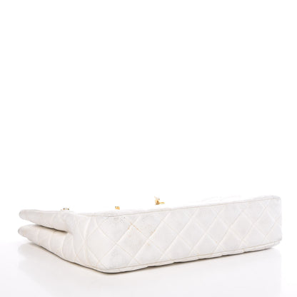Chanel Caviar Quilted Shoulder Bag White 4 of 20