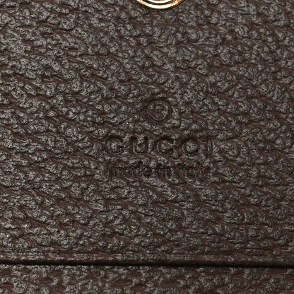 Gucci GG Supreme Monogram Web Ophidia Card Case Beige New Acero 6 of 7