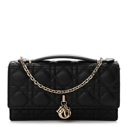 Christian Dior Lambskin Cannage Mini My Dior Bag Black 1 of 11