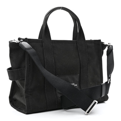 Marc Jacobs Cotton Canvas Medium The Tote Black 3 of 10