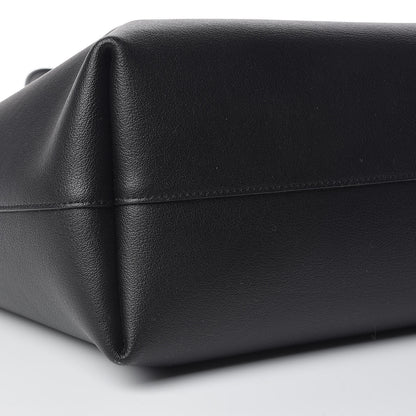 Saint Laurent Calfskin Large Shopping Tote Black 10 of 11