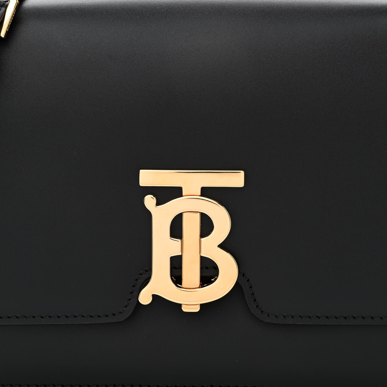 Burberry Calfskin Small TB Bag Black 7 of 9