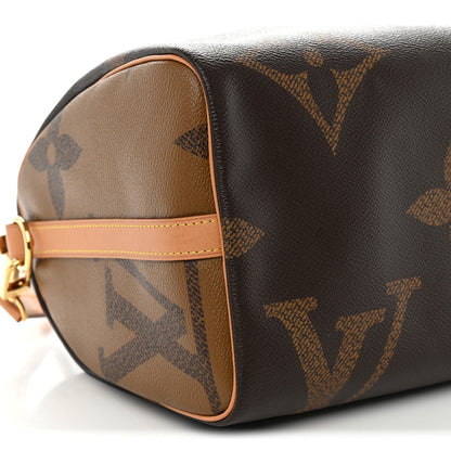 Louis Vuitton Reverse Monogram Giant Speedy Bandouliere 30 9 of 10