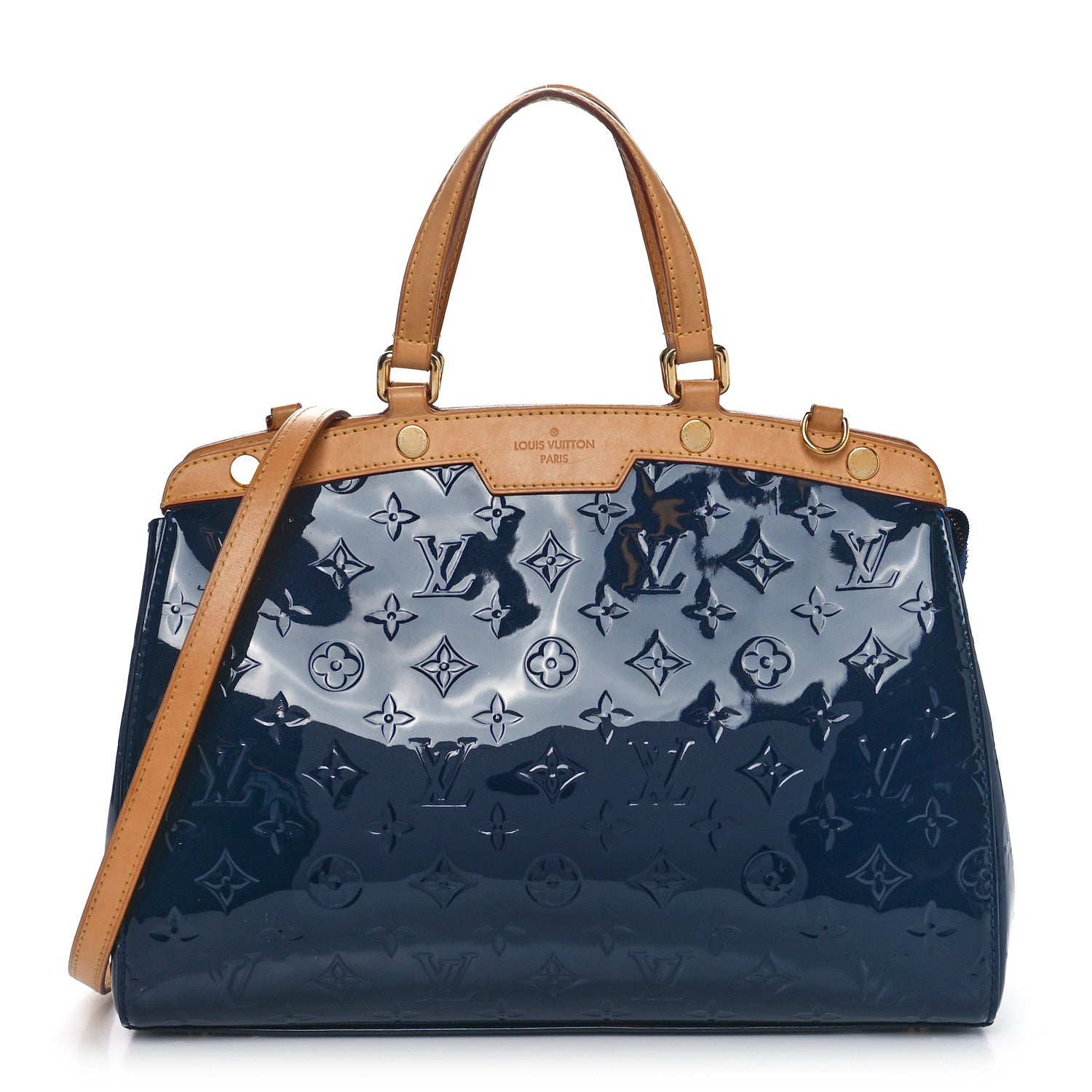 Louis Vuitton Vernis Brea MM Grand Blue 1 of 10