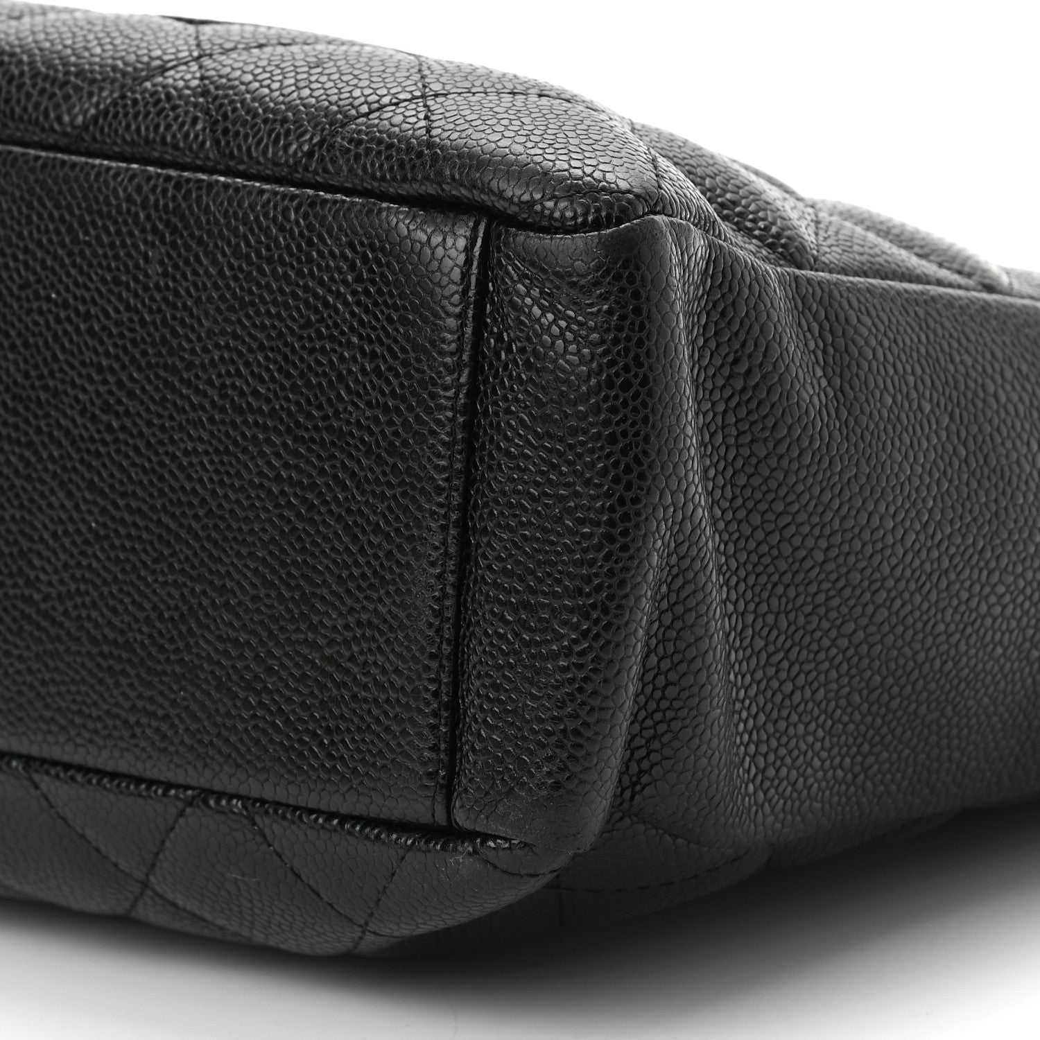 Chanel Caviar Quilted Petit Shopping Tote PST Black 10 of 10
