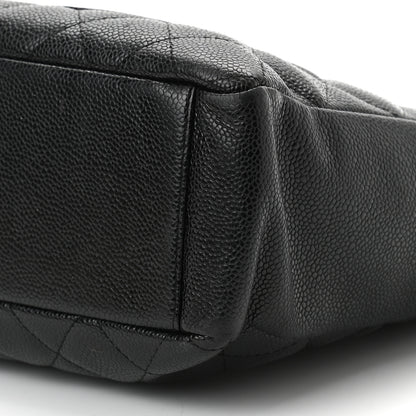 Chanel Caviar Quilted Petit Shopping Tote PST Black 10 of 10