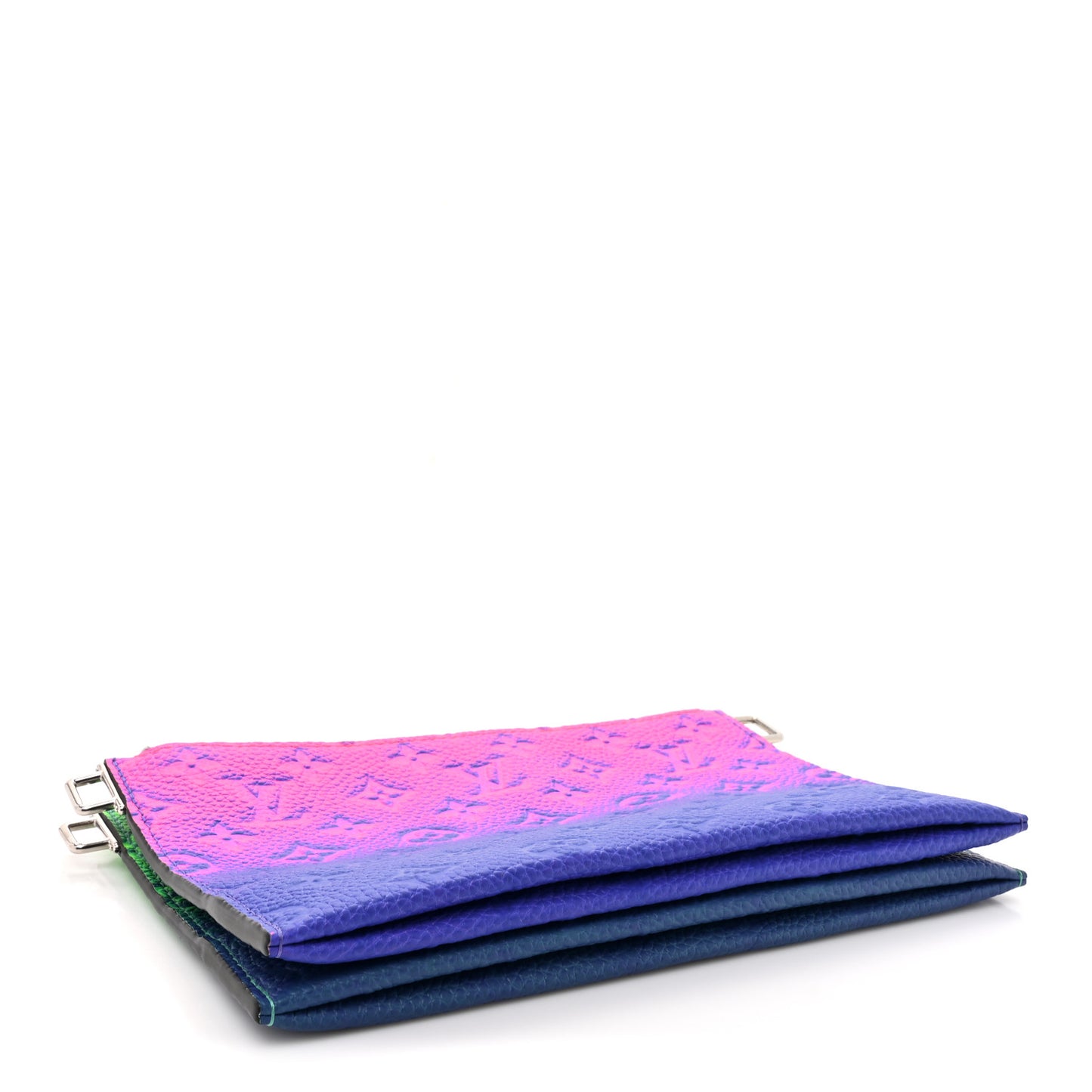 Taurillon Illusion Trio Pouch Bleu Rose