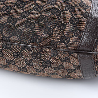 Gucci Monogram Medium Abbey Convertible Tote Dark Brown 9 of 13