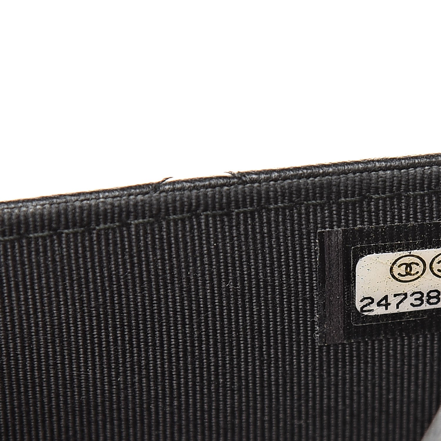 Chanel Lambskin Quilted Wallet On Chain WOC Black 8 of 16