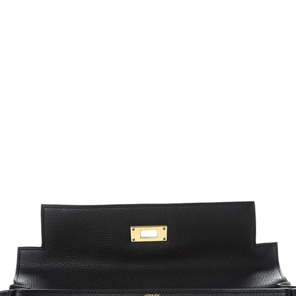 Hermes Togo Kelly Retourne 28 Black 17 of 40