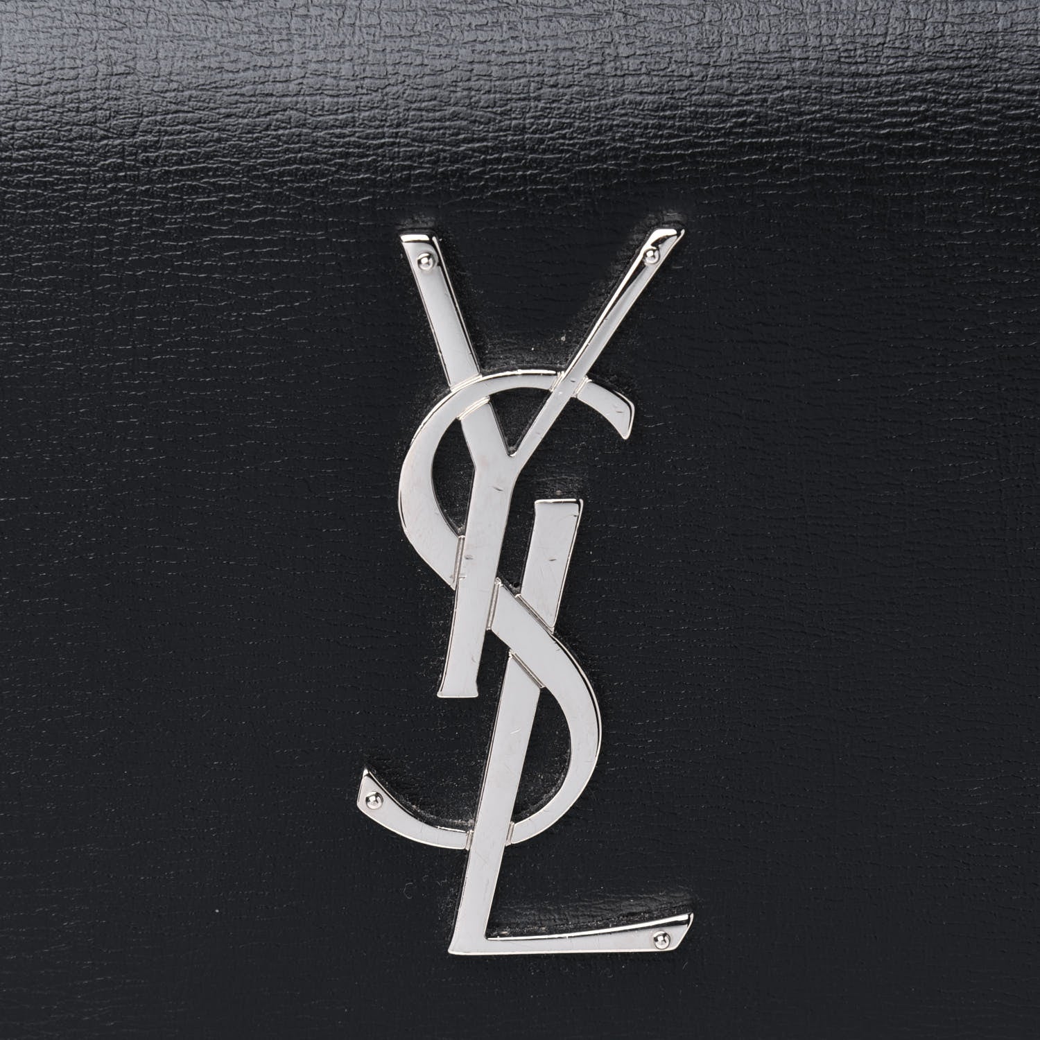 Saint Laurent Calfskin Medium Monogram Sunset Black 6 of 6