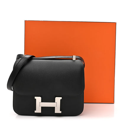 Hermes Epsom Constance 24 Black 16 of 16