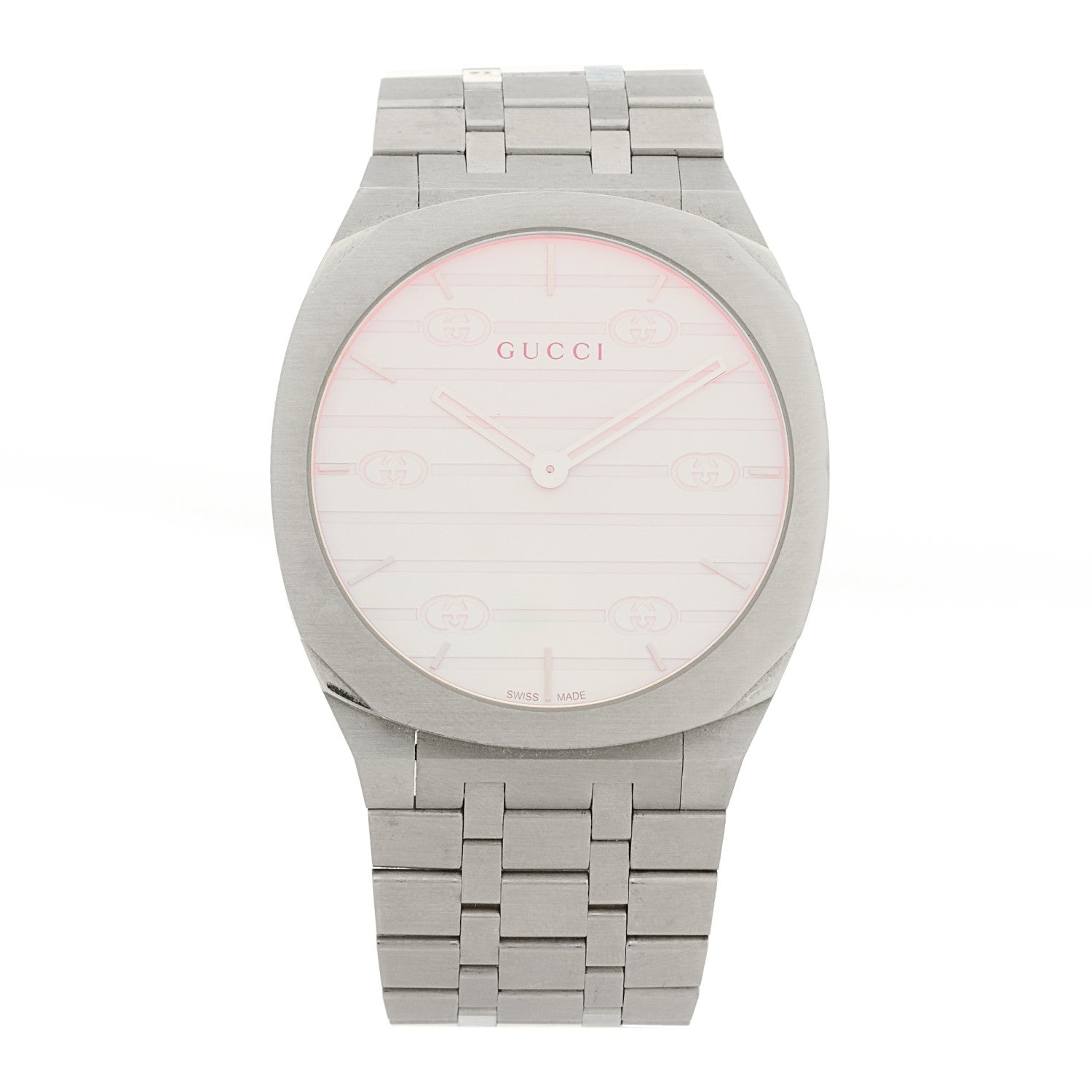 Gucci Stainless Steel 38mm 25H Quartz Watch Light Blue 3 of 7