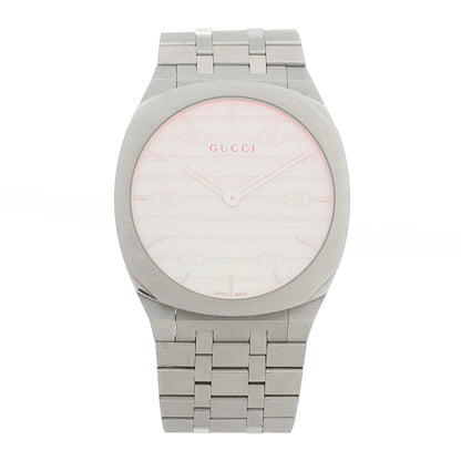 Gucci Stainless Steel 38mm 25H Quartz Watch Light Blue 3 of 7