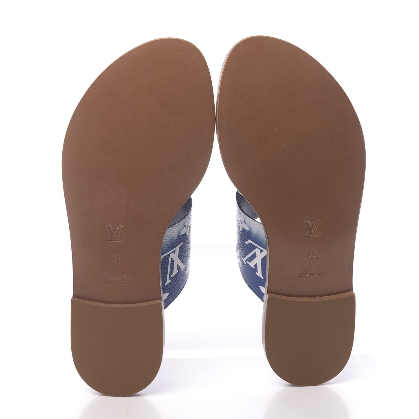 Monogram Escale Palma Sandals 39 Blue