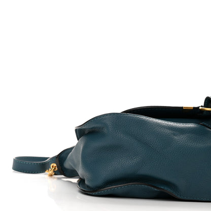 Chloe Calfskin Medium Marcie Satchel Navy 8 of 9