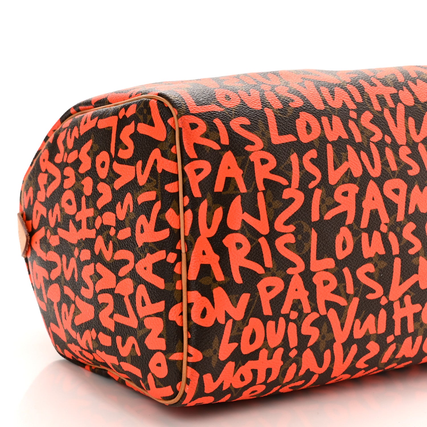 Louis Vuitton Monogram Graffiti Speedy 30 Orange 9 of 11