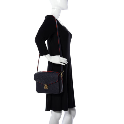 Louis Vuitton Empreinte Pochette Metis Marine Rouge 2 of 8