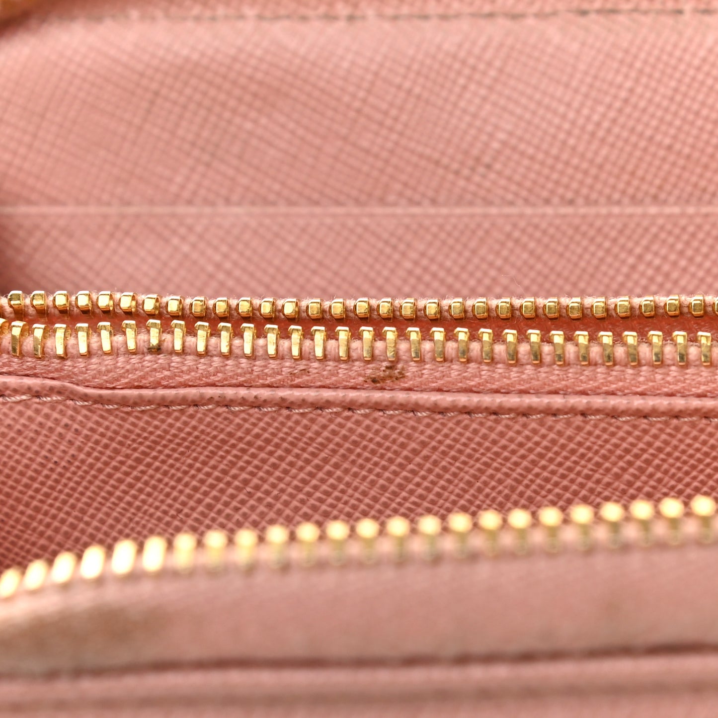 Saffiano Metal Zip Around Wallet Pesco