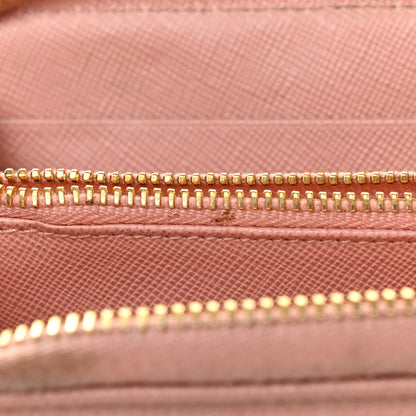 Prada Saffiano Metal Zip Around Wallet Pesco 15 of 16