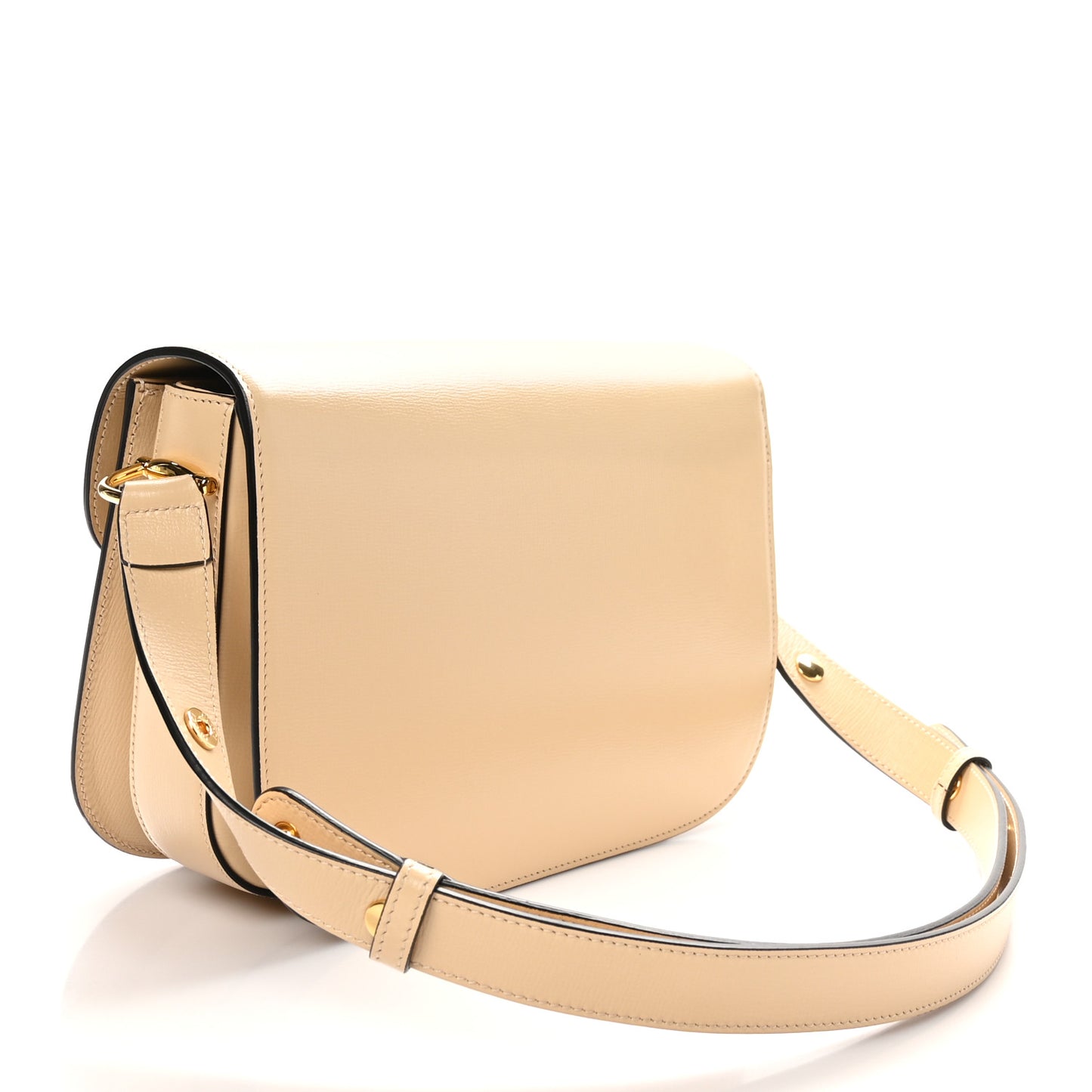 Azalea Calfskin Horsebit 1955 Shoulder Bag Bubble Tea