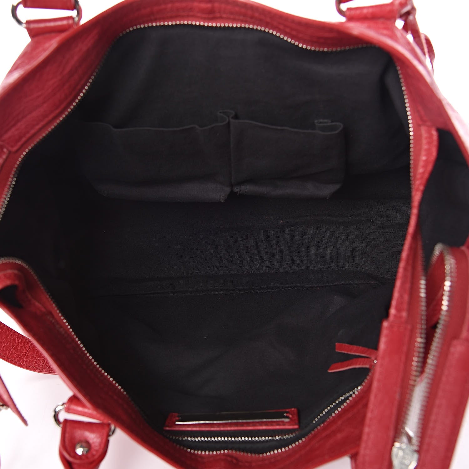 Balenciaga Agneau Classic Silver Hardware City Rouge Sapphire 5 of 12