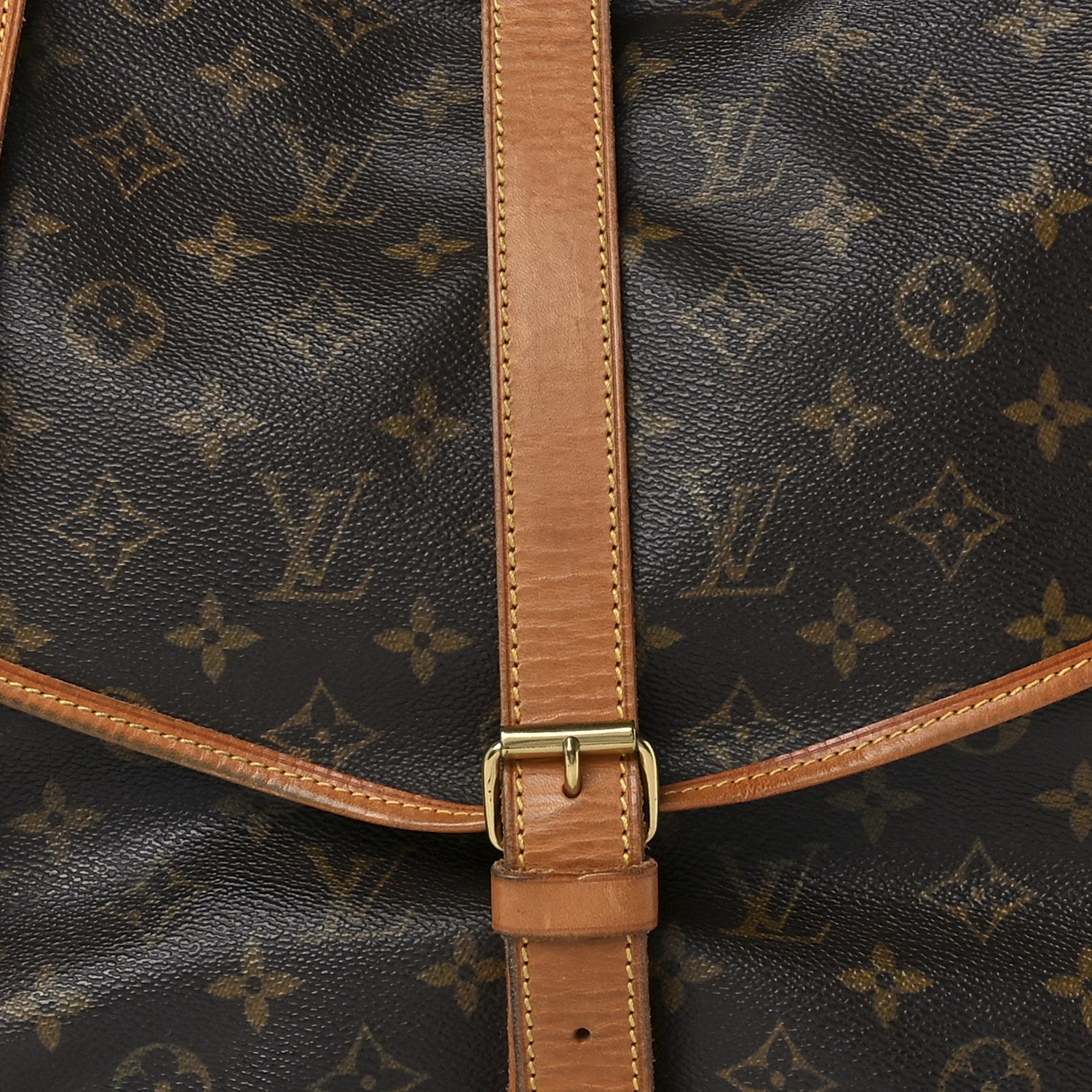 Louis Vuitton Monogram Saumur 35 8 of 18