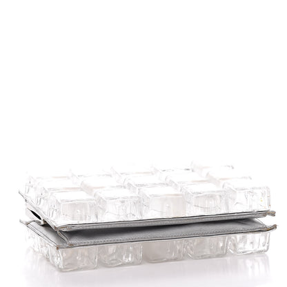 Chanel Plexi Ice Cube Clutch Silver 4 of 13