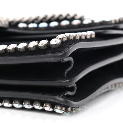 Gucci Suede Crystal Small Dionysus Shoulder Bag Black 10 of 10