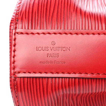Louis Vuitton Epi Sac D'Epaule Castillan Red 5 of 7