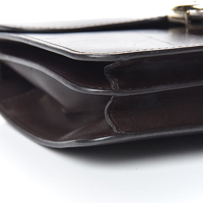 Gucci Calfskin Medium 1973 Shoulder Flap Bag Dark Brown 18 of 23