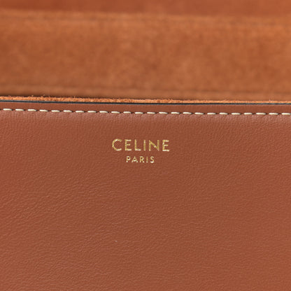Celine Smooth Calfskin Teen Soft 16 Shoulder Bag Tan 6 of 9